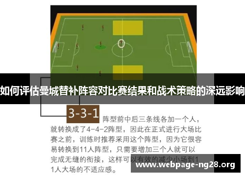 如何评估曼城替补阵容对比赛结果和战术策略的深远影响